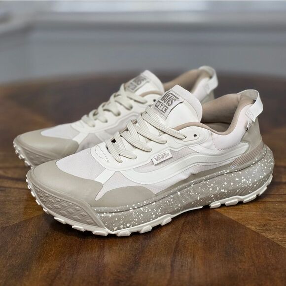 Vans MTE Crosspath Oatmeal Beige Cream Hiking Shoes Men's Size 7.5 Brand New LE - Picture 2 of 15